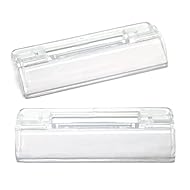 Bolsa de 50 visores cortos Visor rígido corto. Medidas del visor 6,5cm. Los visores son transparentes. Esta bolsa de visores es perfecta para mantener en orden tu archivo.