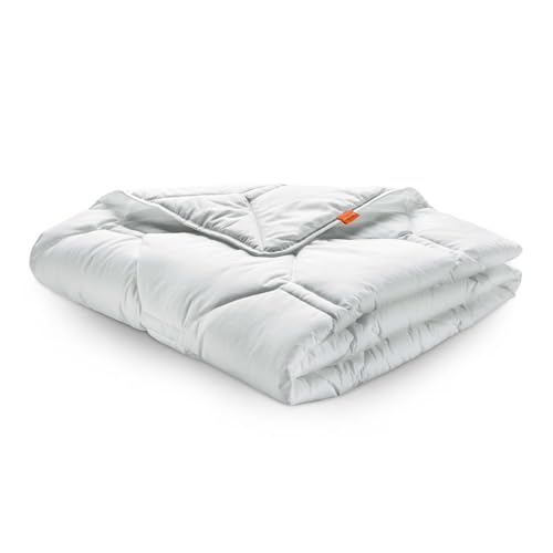 sleepling Bettdecke 135x200 cm, Sommerdecke, Sommerbettdecke leicht 135 x 200, Made in Germany, Ökotex 100, Waschbar & Kochfest 95 Grad, 100% feine...