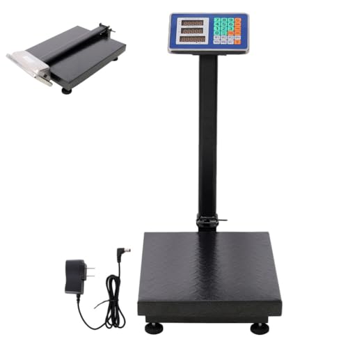 Báscula Industrial Plegable Mipcase 660lb con Pantalla LED miniatura 1