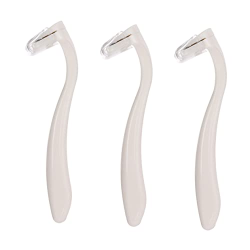 TOVINANNA 3-piece Women's Body Hair Trimmer Portable Foil Shaver Cordless Underarm Hair Razor Leg Razor for Women Mini Travel Shaver Gentle on Skin