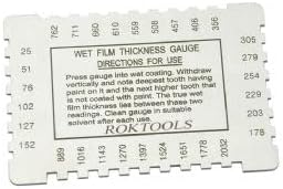 Gaby Instruments Wet Film Comb Thickness Gauge