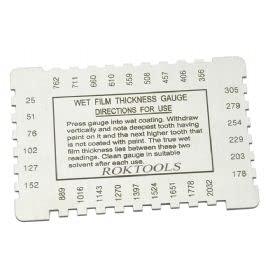 Gaby Instruments Wet Film Comb Thickness Gauge
