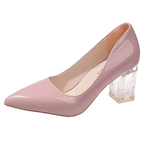 Chaussures de Mode Printemps et Été de Couleur Rose pour Sorties Urbaines