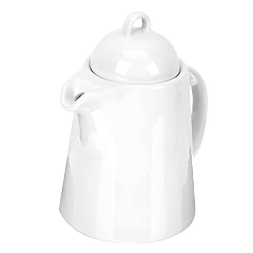 COLLBATH Milk Jug Red Teapot Daily Use Convenient Kettle Daily Use Water Kettle Japanese Teapots Loose Leaf Espresso Grounds Creamer Coffee Japanese Ceramics White