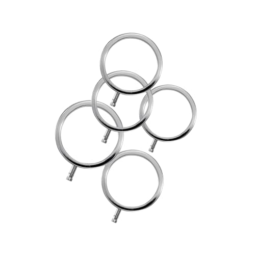 Anneau coq Electrastim Métal Solide en acier chirurgical pour stimulations intenses