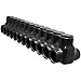 Morris Products 97682 Multi-Cable Connector, Insulated, Dual Entry, Black, 12 Ports, 750-250 Wire Range, 5/16" Allen Hex 12 Ports, 750-250 Wire Range, 5/16" Allen Hex, 5-Pack