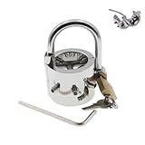 Male Stainless Steel Weighted Assist Ring, Dual Physical Stretching Workout Accessory, 1 Piece-ushlF23 (Regular)