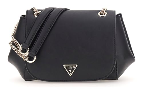 Sac GUESS Talent Convertible Xbody Flap Bag Black pour libérer vos mains avec élégance