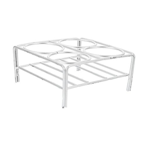 Ciieeo Laboratory Crucible Stand 6 Hole Nickel-Chromium Wire Chemistry Lab Equipment