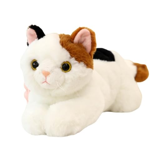 pisipe ネコ 猫 リアル 生々しい 茶トラ ぬいぐるみ 抱き枕 可愛い 寝具 可愛い動物 クッション 添い寝枕 柔らかい もちもち ふわふわ 茶トラ 女の子 ネムネム プレゼント 70cm 置物 飾り ソファー背当て インテリア おもちゃ 多機能 三