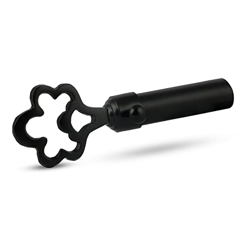 Image of FAPBADRI Curtain Rod /Pipe Heavy Quality Mild Steel for Home /office door, window, shower, 1 inch diameter (25mm), Color - Black, Length - 48 inches (4 feet), 1 Pipe