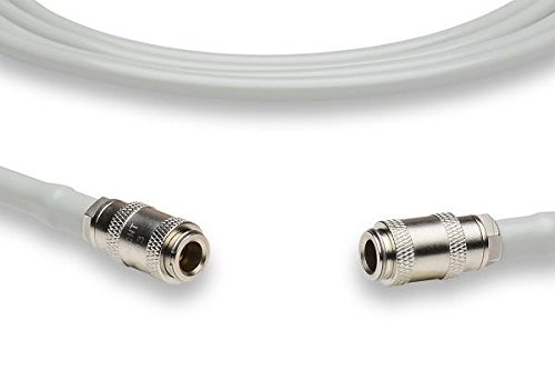 NIBP Tube for Reusable Cuffs (8 ft) with Bayonet Connector (01.59.036118) or (01.57.471005)
