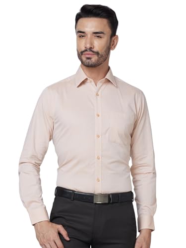Image of Raymond Men's Slim Fit Self Design Shirt