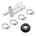 KASturrboo 385316906 Toilets Vacuum Breaker Kit for Dometic, Without Hand Sprayer Hook Up Replacement for Sealand VacuFlush Traveler