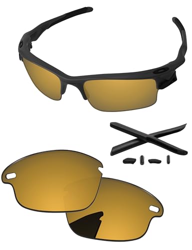 Image of Replacement Lenses & Rubber Kits for Oakley Fast Jacket OO9097 71mm - Precision Fit, UV Block & Impact Resistant