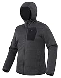 POCHES MULTIFONCTIONNELLES : Veste sweat-shirt pour homme avec 5 poches pratiques : 1 poche poitrine zippée, 2 poches latérales zippées, 2 poches intérieures pour ranger votre téléphone, vos clés et bien plus encore.