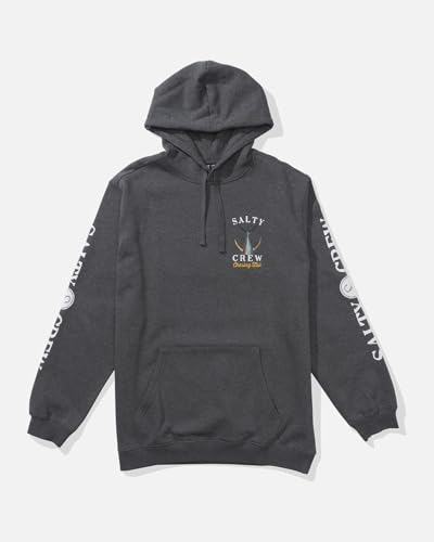 Image of Salty Crew Men's Tailed Hood Fleece - Men's Fashion Casual Long Sleeve Hoodie Cotton - Lifestyle Beach Apparel