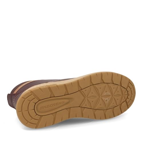 Image of Skechers Men's USA Garlan - Deno Round Toe Waterproof Lace Up