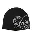 [エックスガール] ハートスクリプトロゴビーニー HEART SCRIPT LOGO BEANIE 105254051004 BLACK ONE SIZE