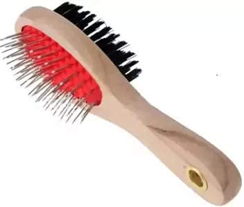 Kapoor pets™ Wire-pin Brushes for Dog Natural Wood Double Side 2 in 1 Dog Brush/Pet Comb for Grooming & Safety for Pets from Mites/Lice/Ticks for Dog/Puppy/Kitten/Cat(LARGE SIZE 20CM)Wire-pin Brushes (B0993G31CQ) Amazon Price History, Amazon Price Tracker
