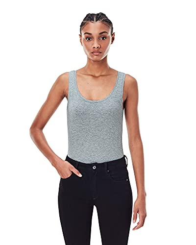 G-Star Raw Basic Round Neck Tanktop, Tops Para Mujer, Multicolor Grey Htr D07210-3310-906 , L G-Star Raw Basic Round Neck Tanktop, Tops Para Mujer, Multicolor Grey Htr D07210-3310-906 , L