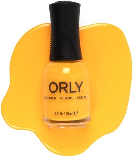 Orly Nail Polish 'Claim to Fame' | Bright Golden Yellow Creme Nail Lacquer from POP Lacquer Collection | 0.6fl oz