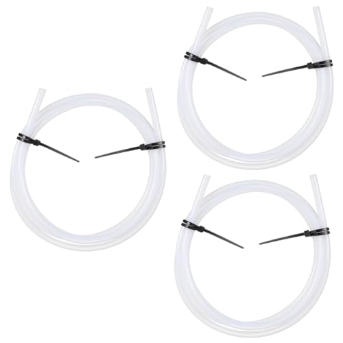 BUGUUYO 3pcs Ptfe Tube for Printer Filament Replacement Inner Diameter X Outer Diameter Tubing Material for Printing Pro