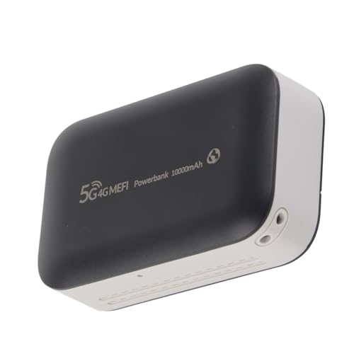 Image of 4G WiFi Router, Portable 4G LTE Wireless Router with 10000mAh Battery for Phone Laptop Tablet PC, Support 10 Users Worldwide
