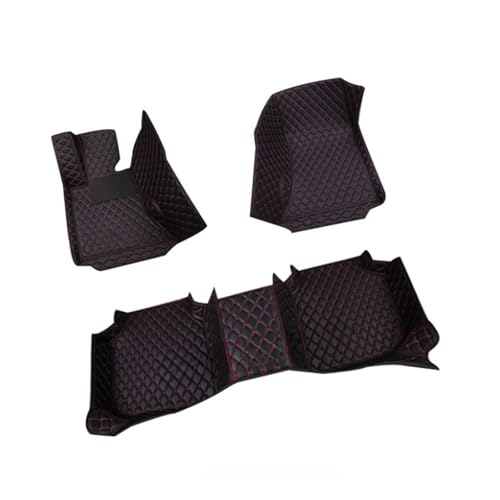 VEGFBOWA 3D �Ԃ̃t���A�}�b�g Jetour X70 T2 Dashing Plus X90 2020-2025 �C���e���A�A�N�Z�T���[�p(Black Red,X70 Plus 2021-2025)