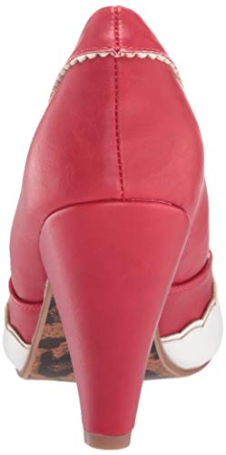 Bettie Page Women's 403-Margie Peep Toe Pump3