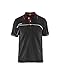Produktbild Blaklader 33271050 MARKEN-POLOHEMD, schwarz/rot, grootte 4XL