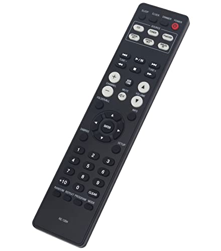 VINABTY Replacement Remote Control Fit for Denon CD RECEIVER RCD-M40 DM40SBK RCD-M40DAB Remote RC-1204 - Image 2