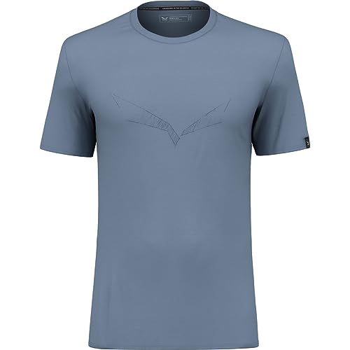 Salewa Pure Eagle Sketch Am M Tshirt Homme, Finis les Frottements en Randonnée