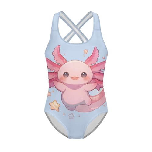 Image of Girls One-Piece Swimsuit for Swimming Lessons Beach Volleyball Pool Party Outdoor Training Quick Dry