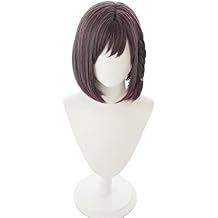 Xingwang Queen Anime Cosplay Wig Short Brown Bob Party Wigs for Women