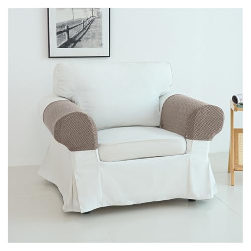 Housse d'accoudoir souple jacquard multicolore pour protéger et rénover les canapés - 7