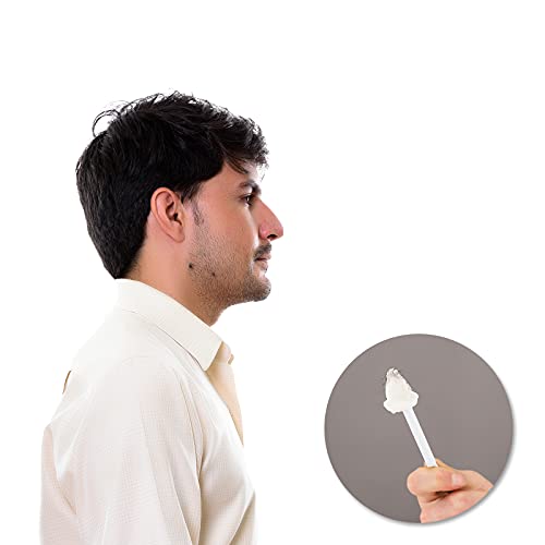 Decblue Nose Wax Sticks 60Pcs Nose Wax Applicator Sticks For Nostril Nasal Cleaning Ear Eyebrow For Men Women Plastic Nose Wax Applicators For Painless Nose Hair Removal #TOP6