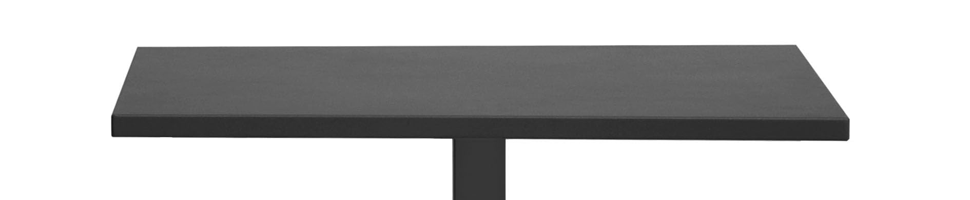 Gruppo Maruccia - Piano per Tavolo in Alluminio - Uso Interno ed Esterno - Per Allestire Bar, Ristoranti, Pizzerie - 80x80 Centimetri (Antacite)