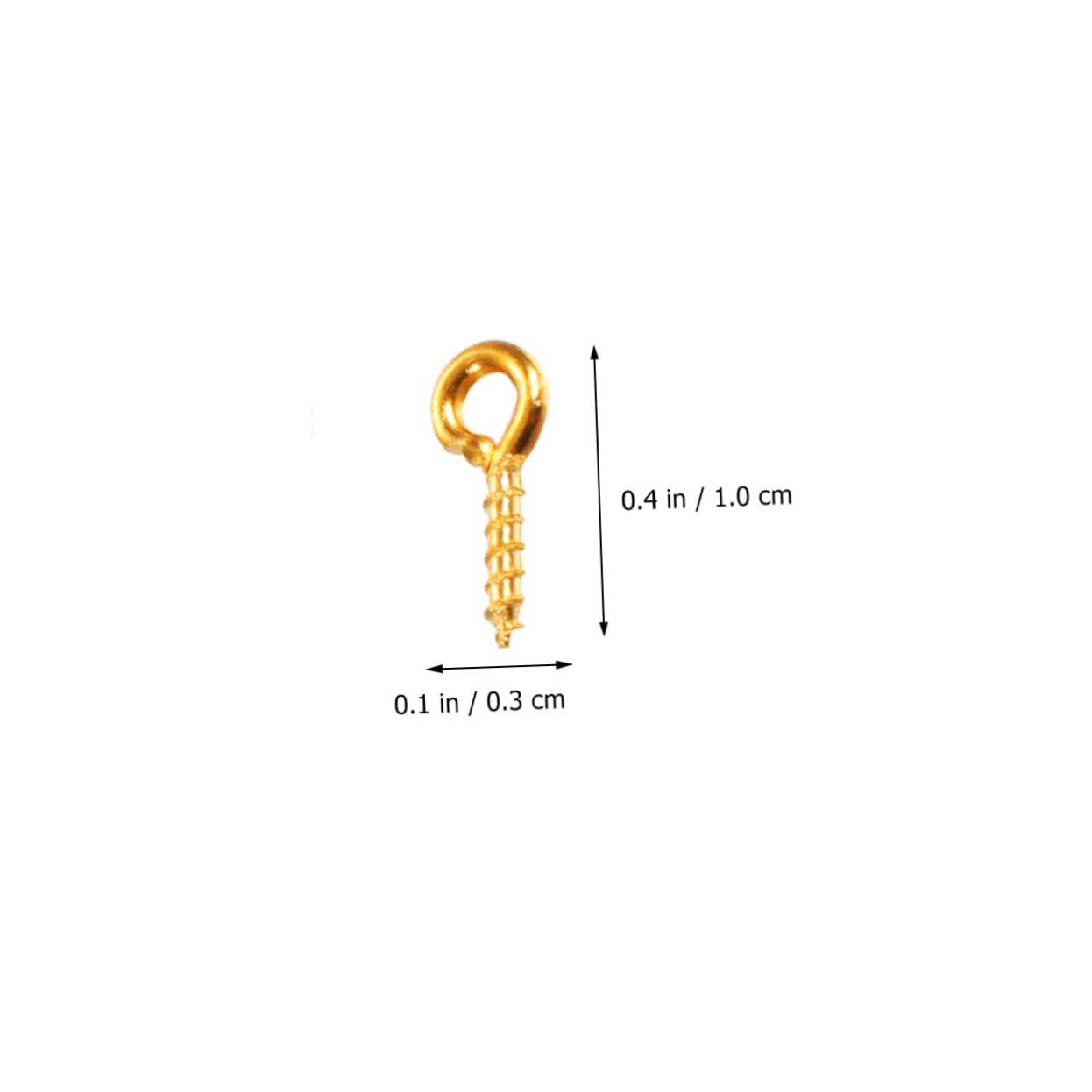 CIYODO 1Pack Multi Purpose Sheep Eye Screws Set About Mixed Tapping Hook Rings for Projects Home Crafts and Hanging Items