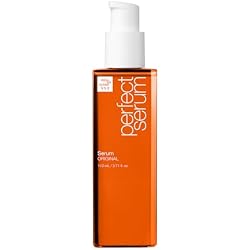 Mise En Scene Perfect Serum Original - Heat Protectant Hair Oil for Frizzy & Dry | Argan Oil | Visibly Smooths & Softens | Add Shine All Hair Types | Damage Repair | Fruity Floral Scent, 3.71 Fl Oz.
