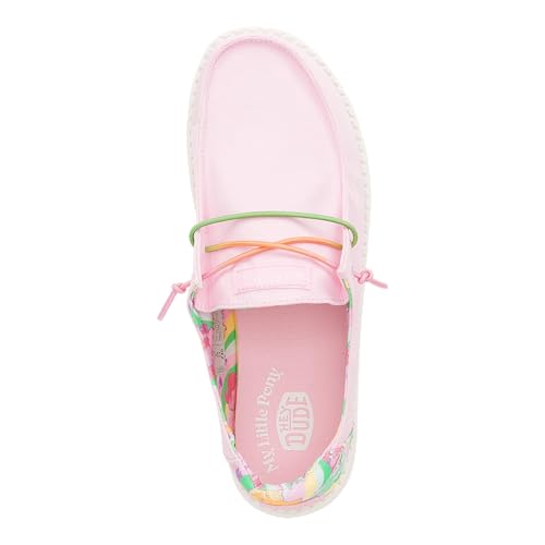 Image of HEYDUDE Wendy My Little Pony Party| Women's Shoes | Women's Slip-on Loafers | Comfortable & Light-Weight