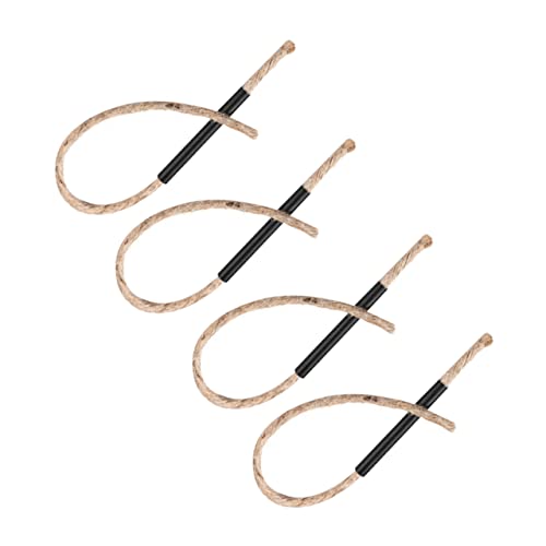 Anneome 4sets Camping Wick Cord Versatile Survival Cords for Outdoor Activities Lightweight Portable Tube Safe for Handheld Use for Camping Hiking Fishing Climbing