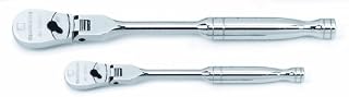 GEARWRENCH 2 Pc. 1/4" & 3/8" Drive 84 Tooth Flex Head Teardrop Ratchet