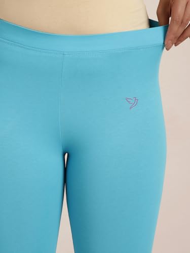 Image of TWIN BIRDS Tailored Cut and Classic Fit Super Stretchable Elastane Fabric Churidar Leggings for Women