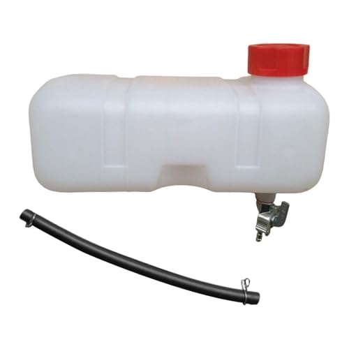 Sharplace Ensemble de réservoir de carburant avec robinet de carburant, pièces de rechange, moteur à essence 2 temps, conteneur de carburant pour tondeuse à
