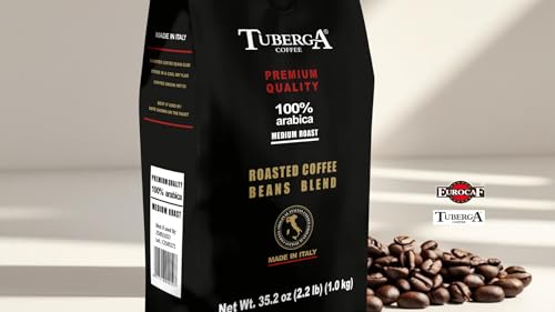 Tuberga Premium Quality 100% Arabica, Café en Grano, Tostado Medio miniatura 2
