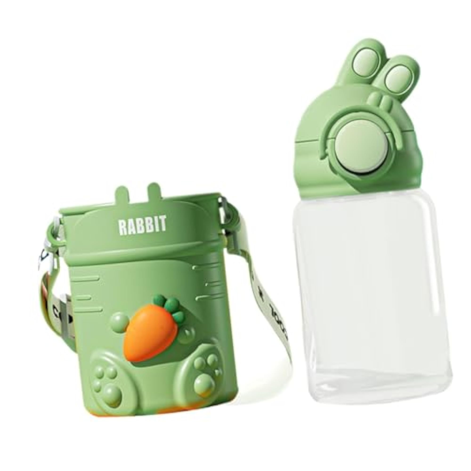 Kids Cute Water Bottle with Strap for Outdoor Activities