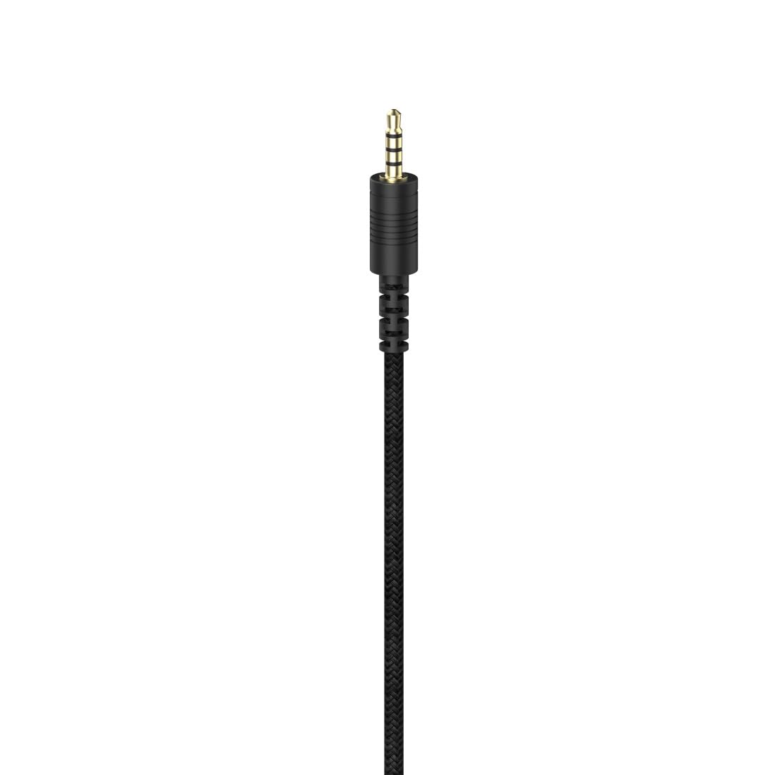 uRage Cuffie da gioco per microfono (cuffie over-ear Gamer, certificate DTS X, Micro Flip to Mute, Cavo Jack Uflex Rimovibile, Cuffie Micro Multipiattaforma PC/PS/Xbox/Nintendo Switch) Nero