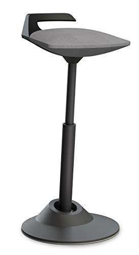 aeris Muvman Stehhocker – ergonomische Stehhilfe – Stehsitz für gesundes und aktives Sitzen und Stehen – Stehstuhl höhenverstellbar mit 51 bis 84 cm Sitzhöhe