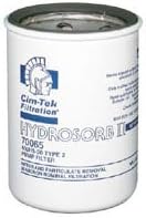 Cim-Tek 70065 400HS-30 Fuel Dispenser Filter, 30 Micron Water